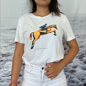 Colorblock Graphic Tee